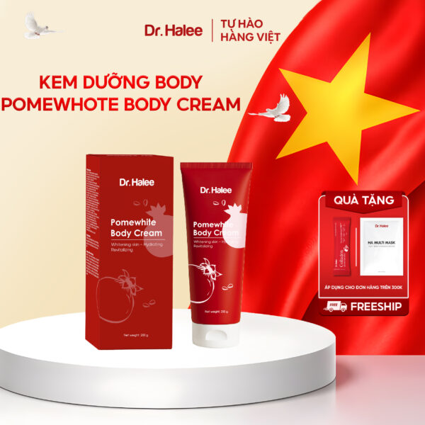 Kem Body Lựu Đỏ - PomeWhite Body Cream