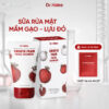 SMOOTH FOAM FACIAL CLEANSER - Sữa Rửa Mặt Bọt Mịn Mầm Gạo Lựu Đỏ Dr.Halee