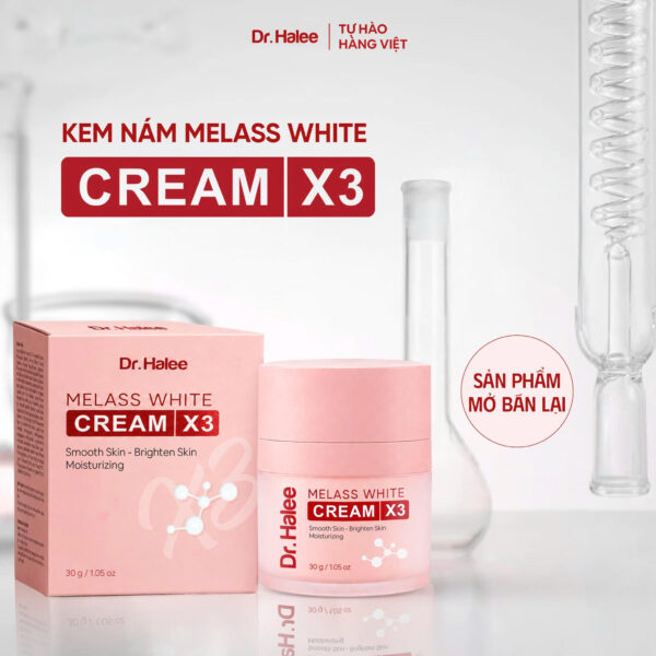 MELASS WHITE CREAM X3 30G DR.HALEE