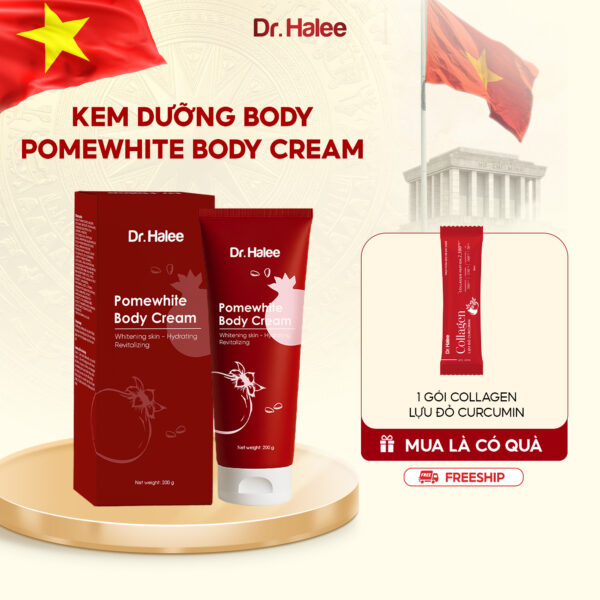 Kem Body Lựu Đỏ - PomeWhite Body Cream