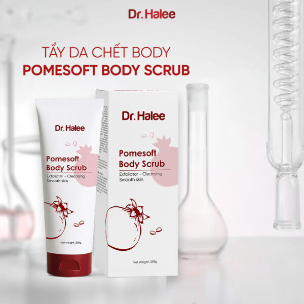 Tẩy Da Chết Body Lựu Đỏ - PomeSoft Body Scrub