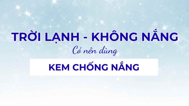 Kem chống nắng