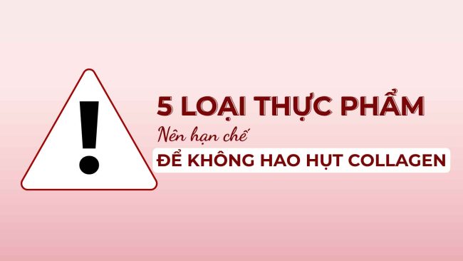 Hao hụt Collagen