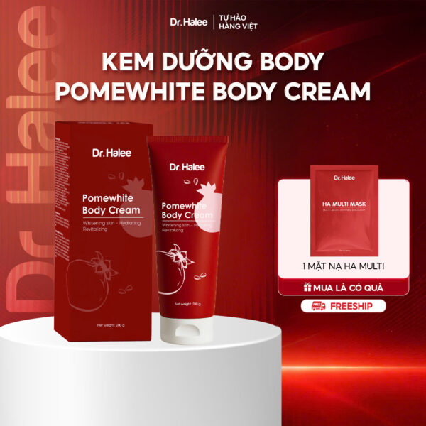 Kem Body Lựu Đỏ - PomeWhite Body Cream